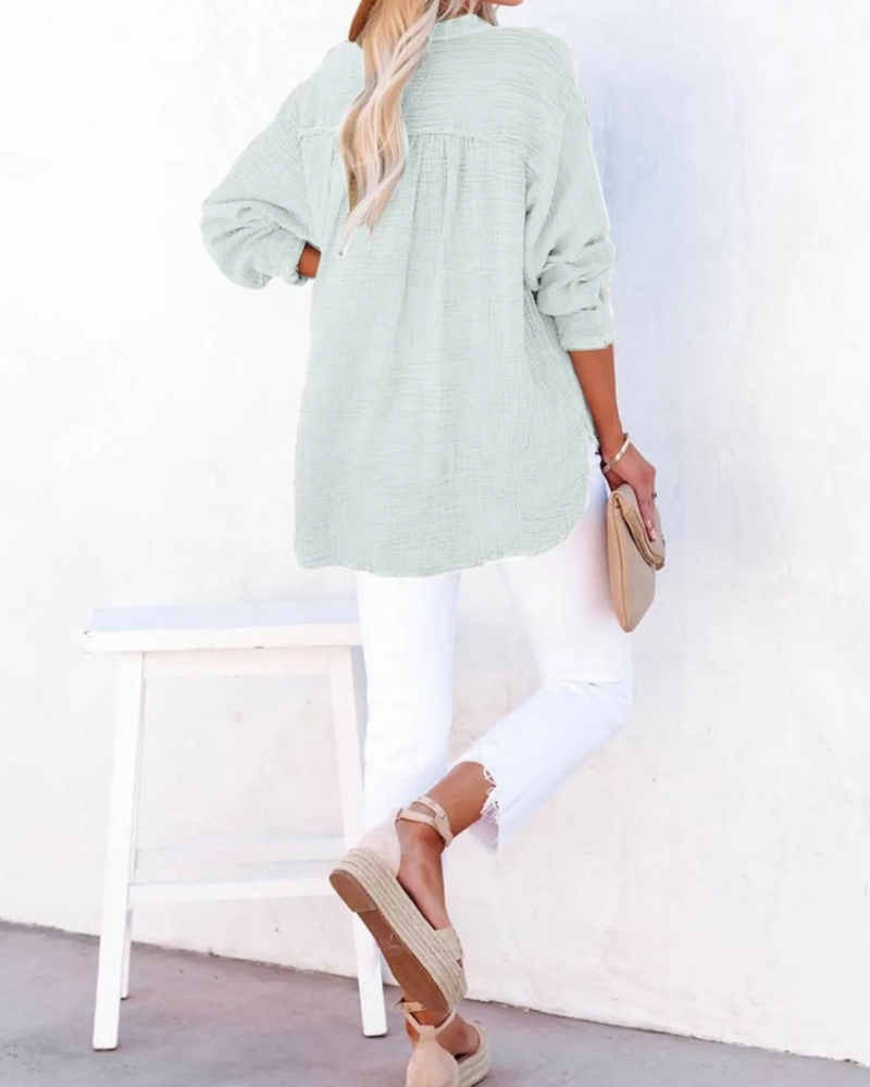 Monique | Chic Button-Up Shirt