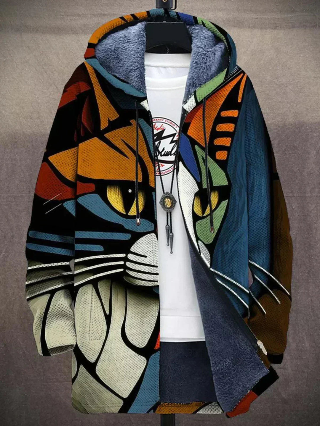 Pola - Luxurious cardigan inspired by art