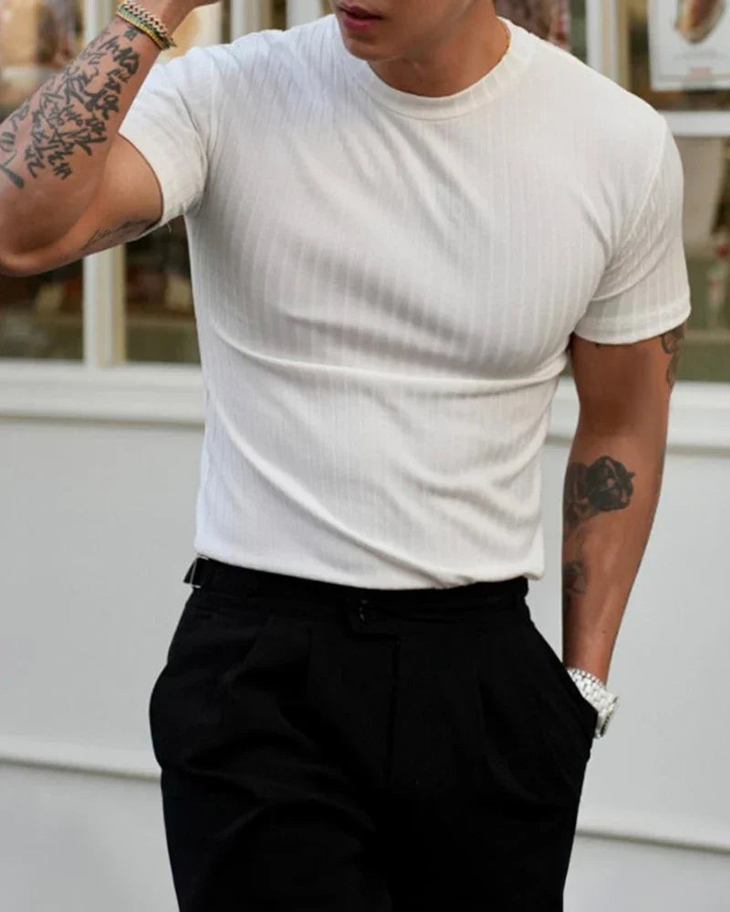 Premium Milano Fitted T-Shirt