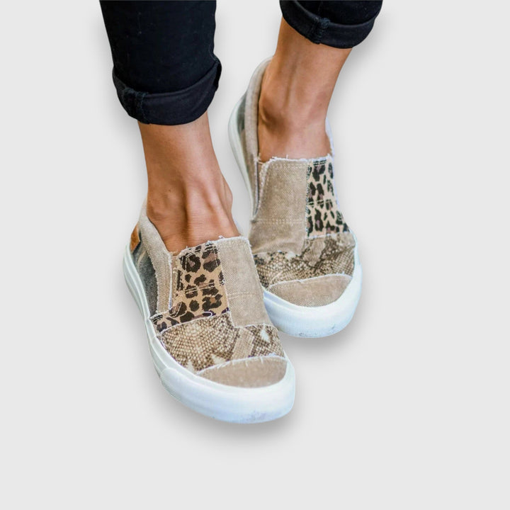 Noemi | Retro-Inspired Slip-On Sneakers