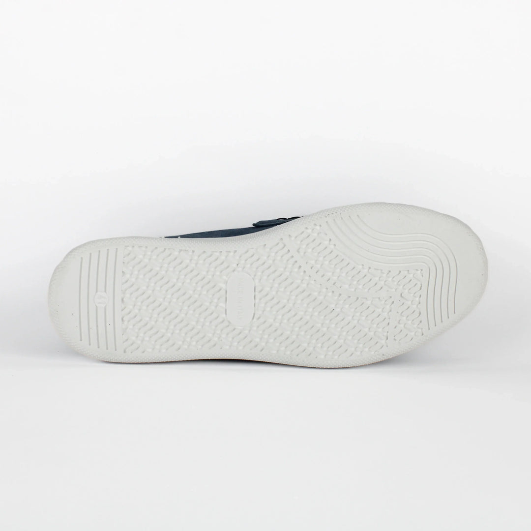 Capri Suede Denim Moccasins