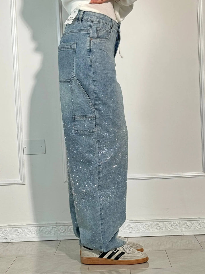 Stella™ Diamond-Embellished Trousers