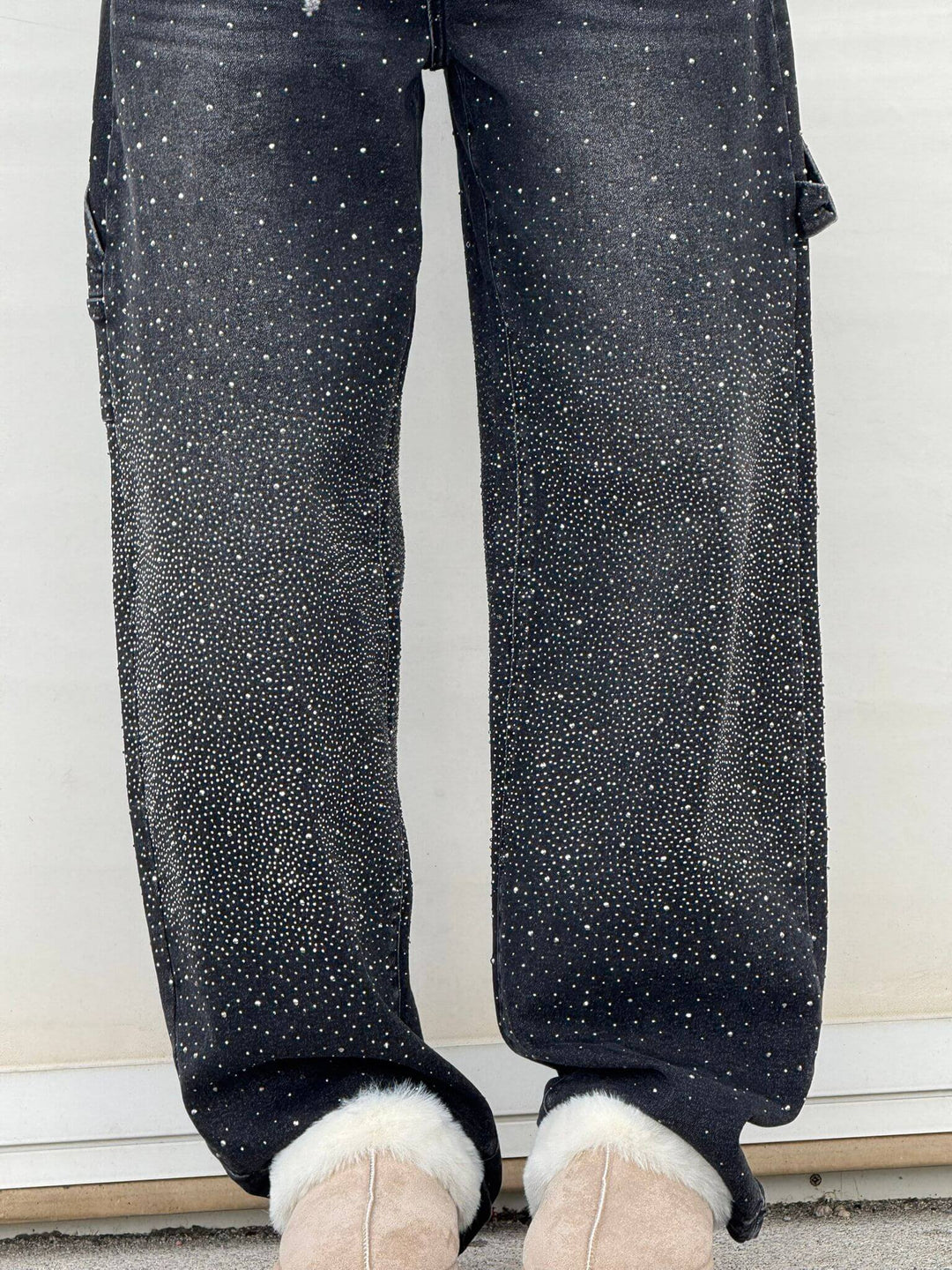 Stella™ Diamond-Embellished Trousers