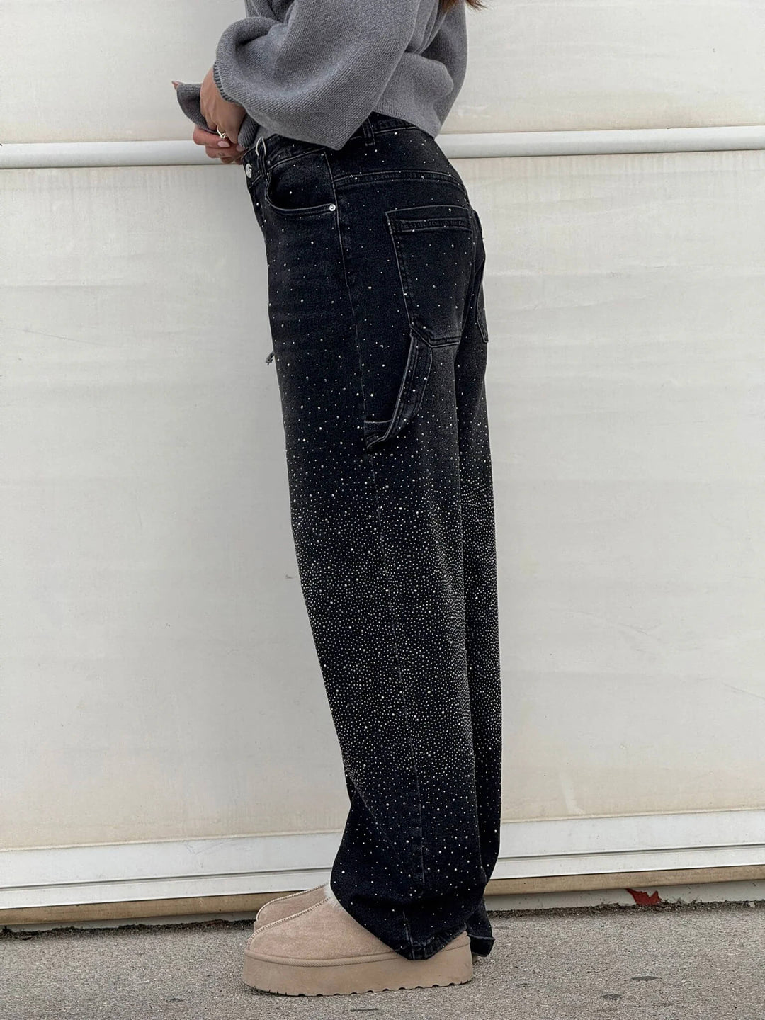 Stella™ Diamond-Embellished Trousers