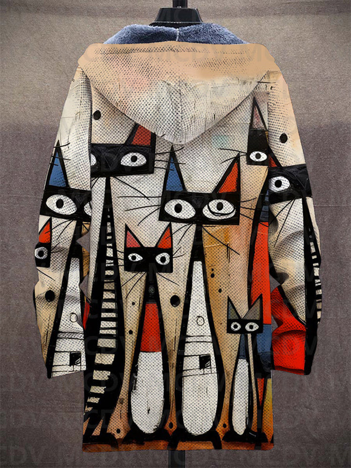 Livia - Luxurious cardigan inspired by art