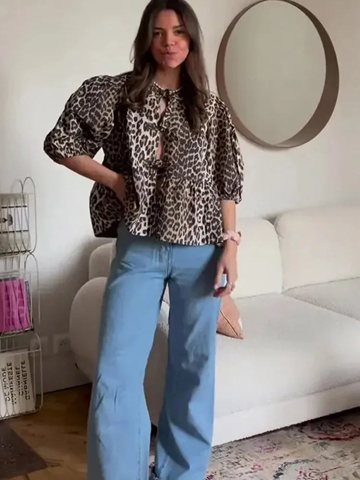 Jo | Bow-Embellished Top