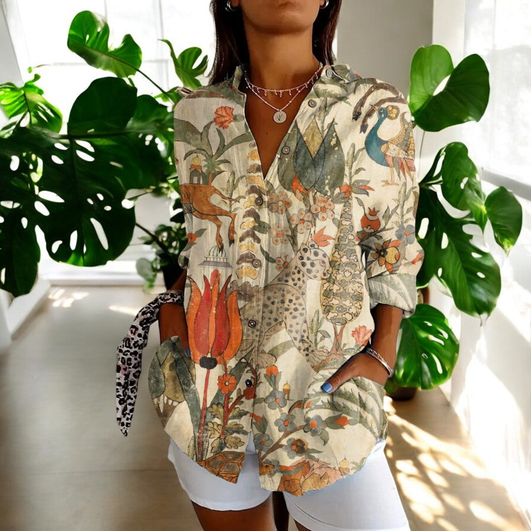 Christy | Retro-Inspired Blouse
