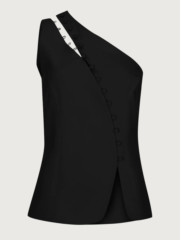 Daisy | Asymmetrical One-Shoulder Top