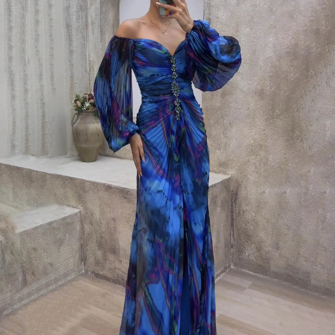 Nicole - Elegant Dress with V-Neck
