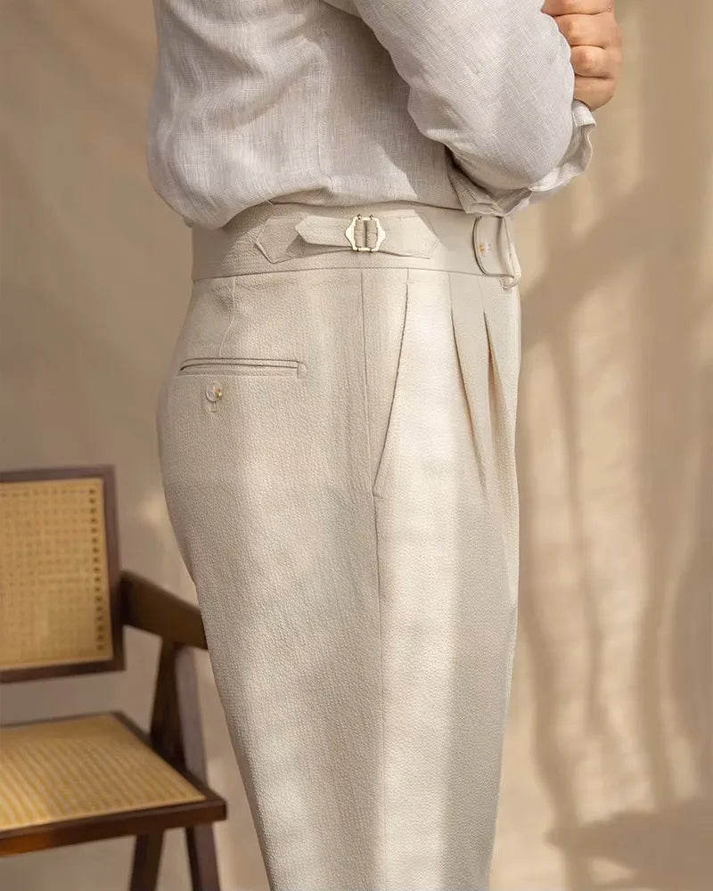 Monaco Pleated Trousers