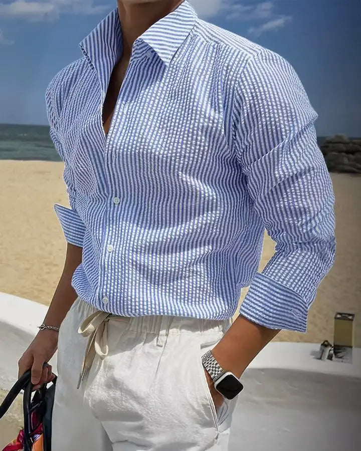 Riviera Classic Linen Shirt