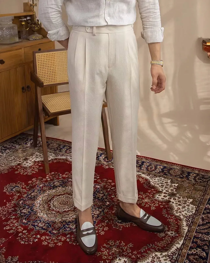 Monaco Pleated Trousers