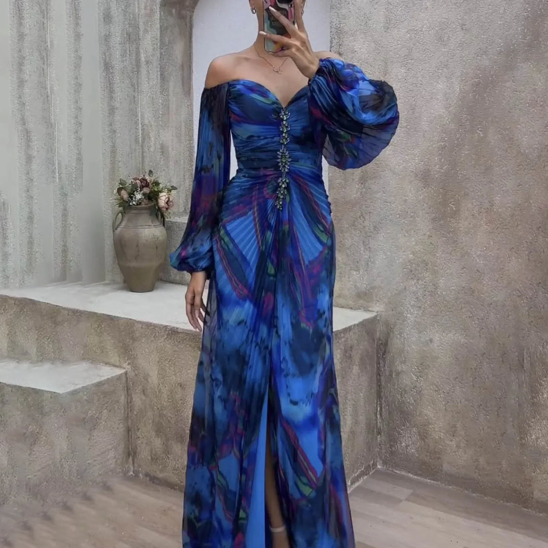 Nicole - Elegant Dress with V-Neck