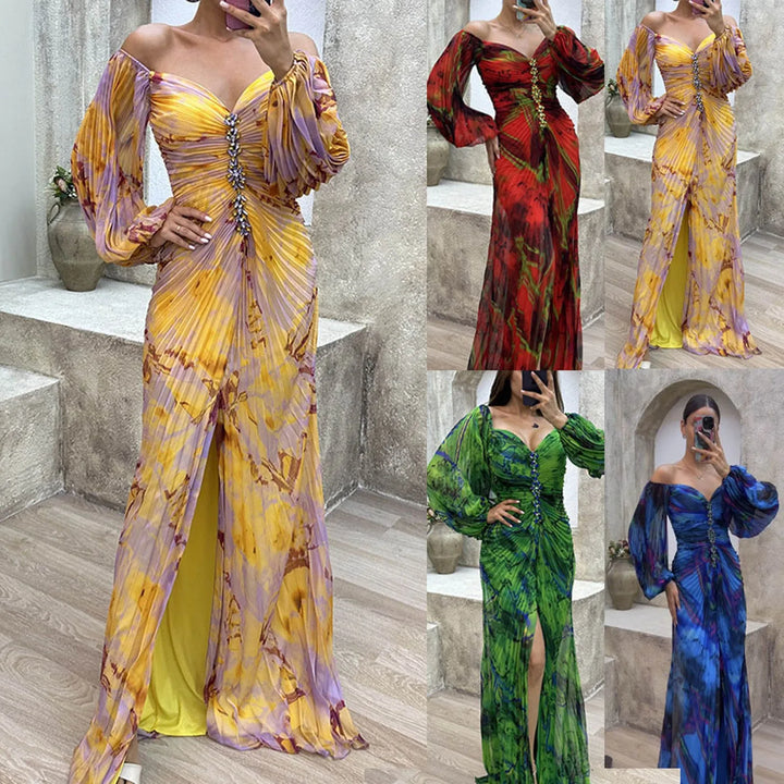 Nicole - Elegant Dress with V-Neck
