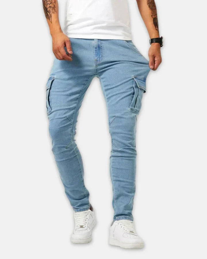 Liberty Island Utility Cargo Jeans