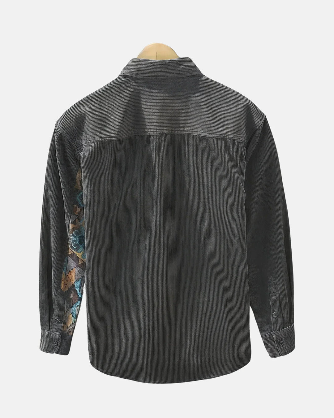Long-Sleeve Corduroy Shirt
