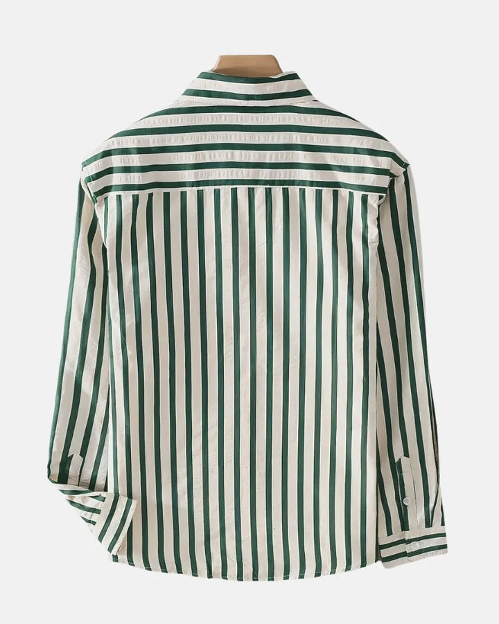 Carrington Striped Button-Up