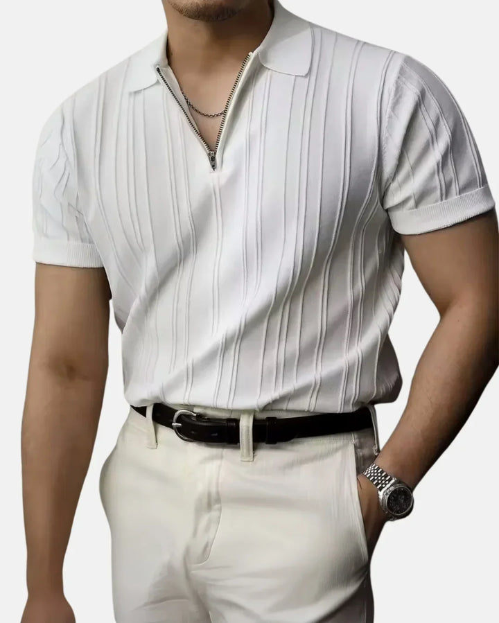 Richard Fit Muscle Polo Shirt