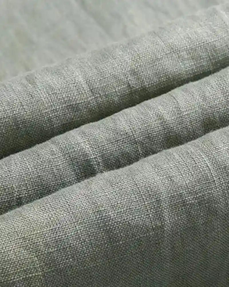 Classic Straight-Leg Linen Trousers