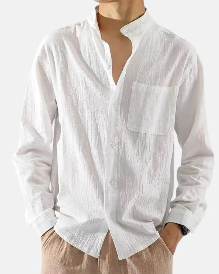 Relaxed Fit Linen Shirt