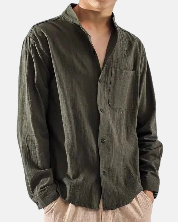 Relaxed Fit Linen Shirt