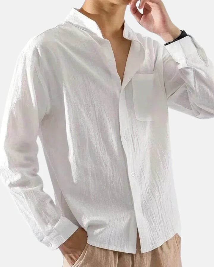 Relaxed Fit Linen Shirt