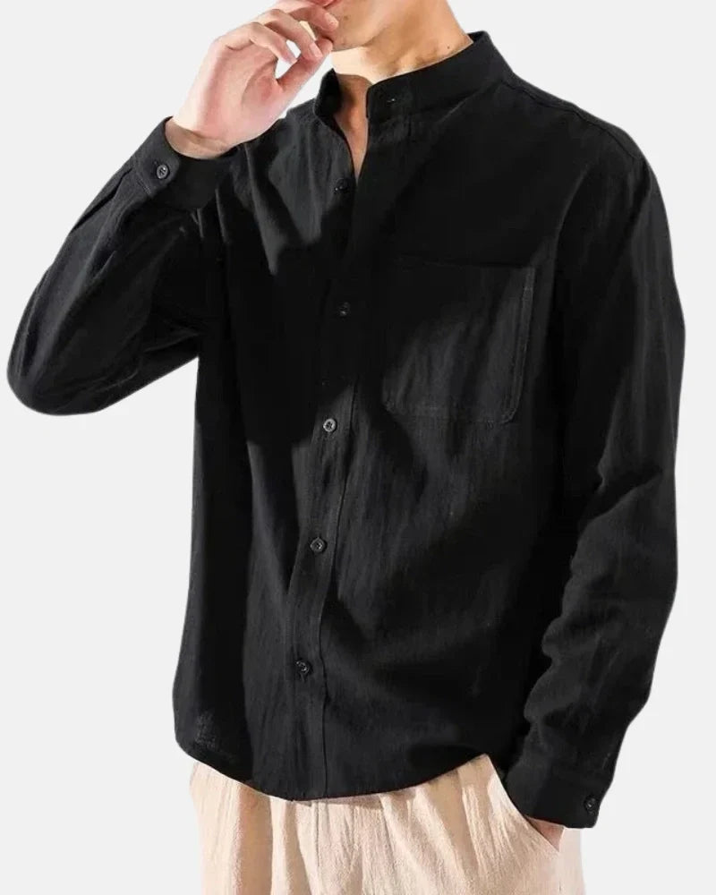 Relaxed Fit Linen Shirt
