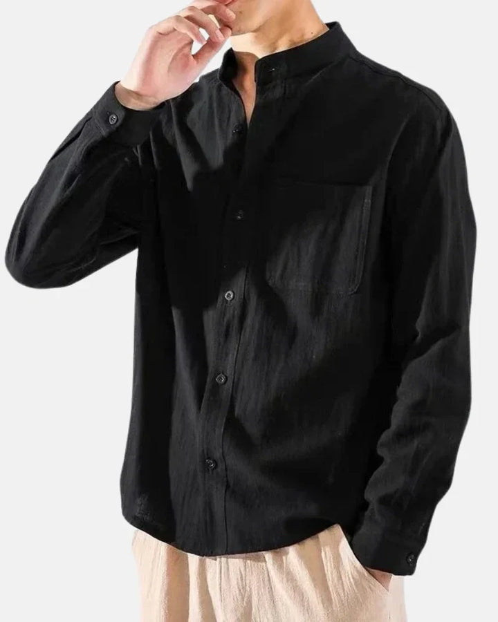 Relaxed Fit Linen Shirt