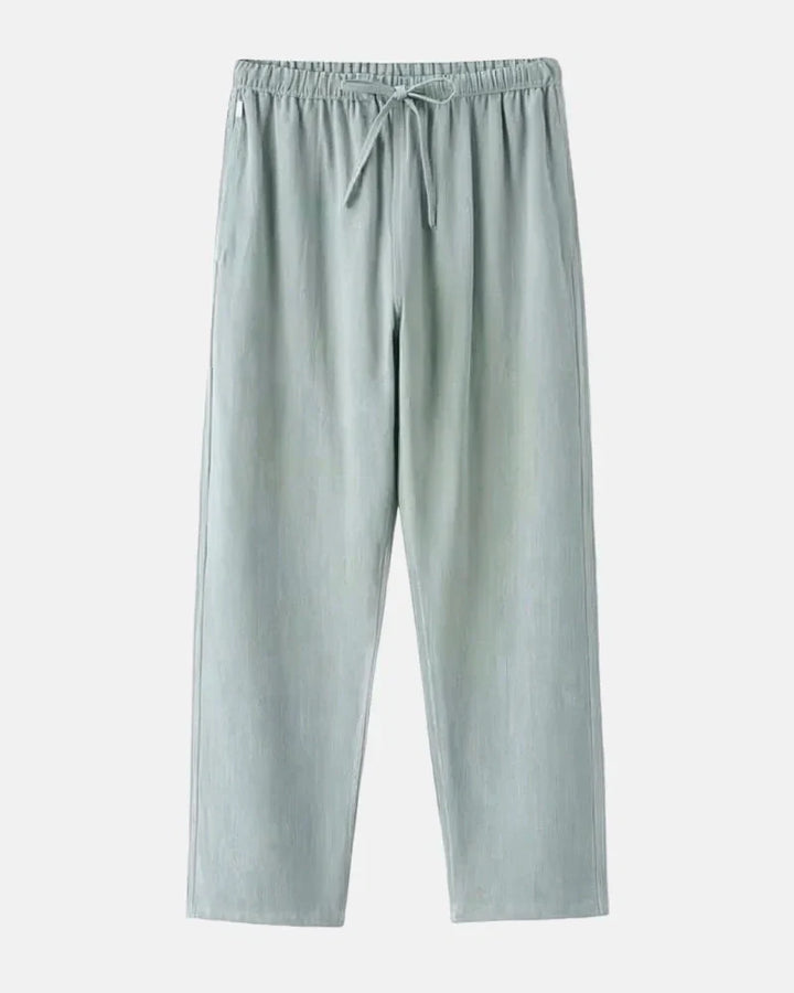 Relaxed Fit Linen Trousers