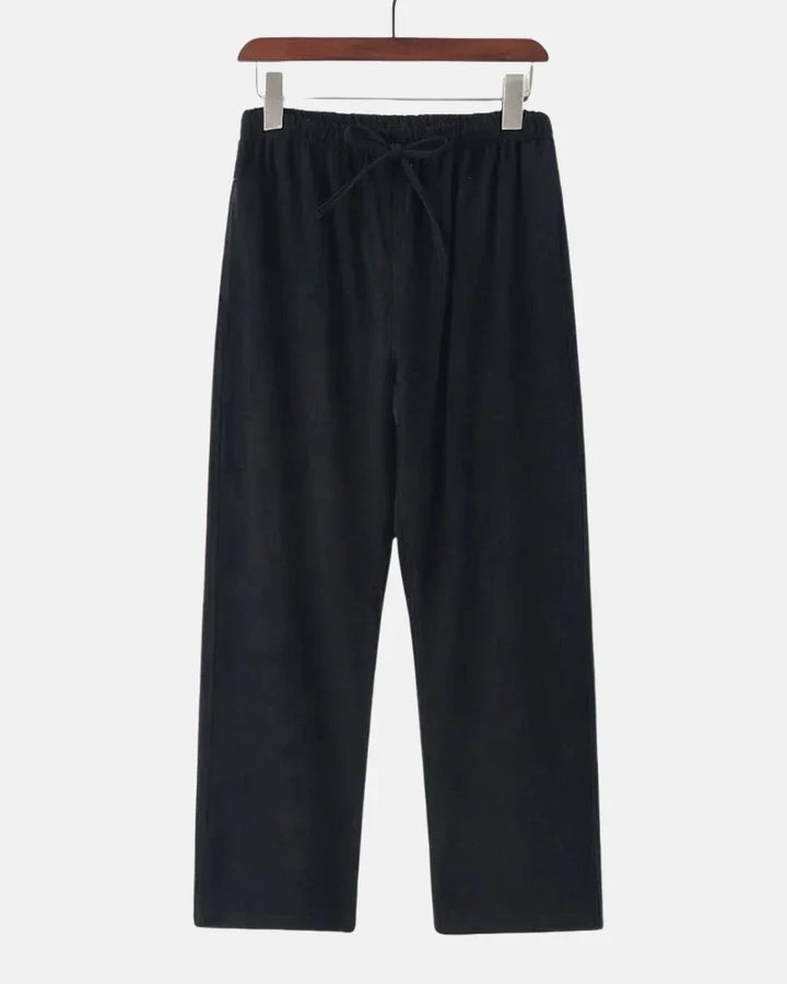 Relaxed Fit Linen Trousers