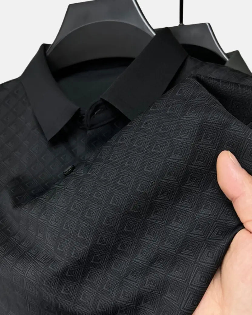 Premium Jacquard Polo for Executives