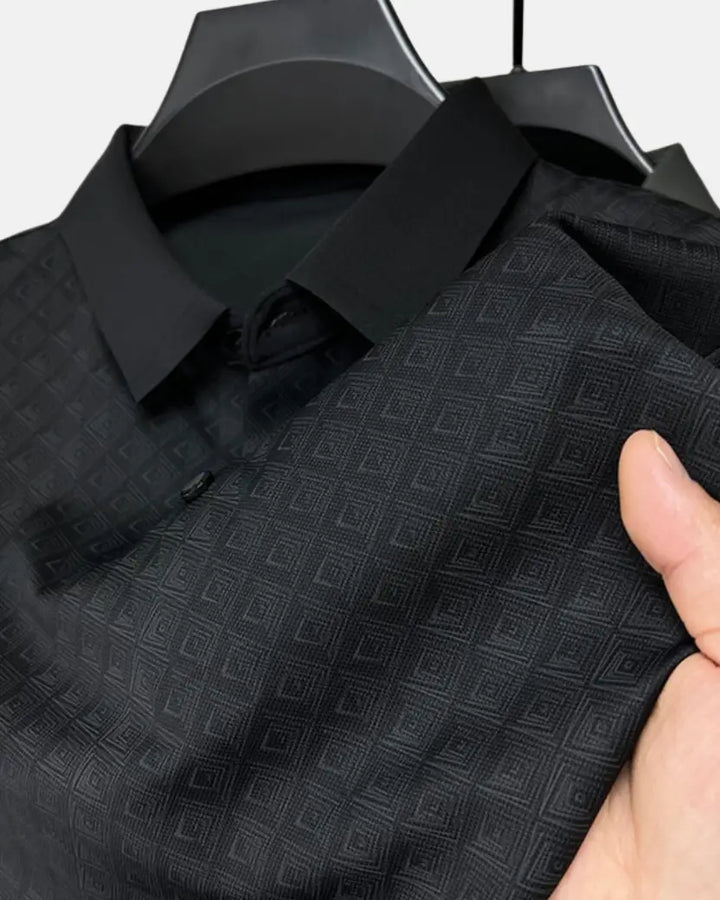 Premium Jacquard Polo for Executives