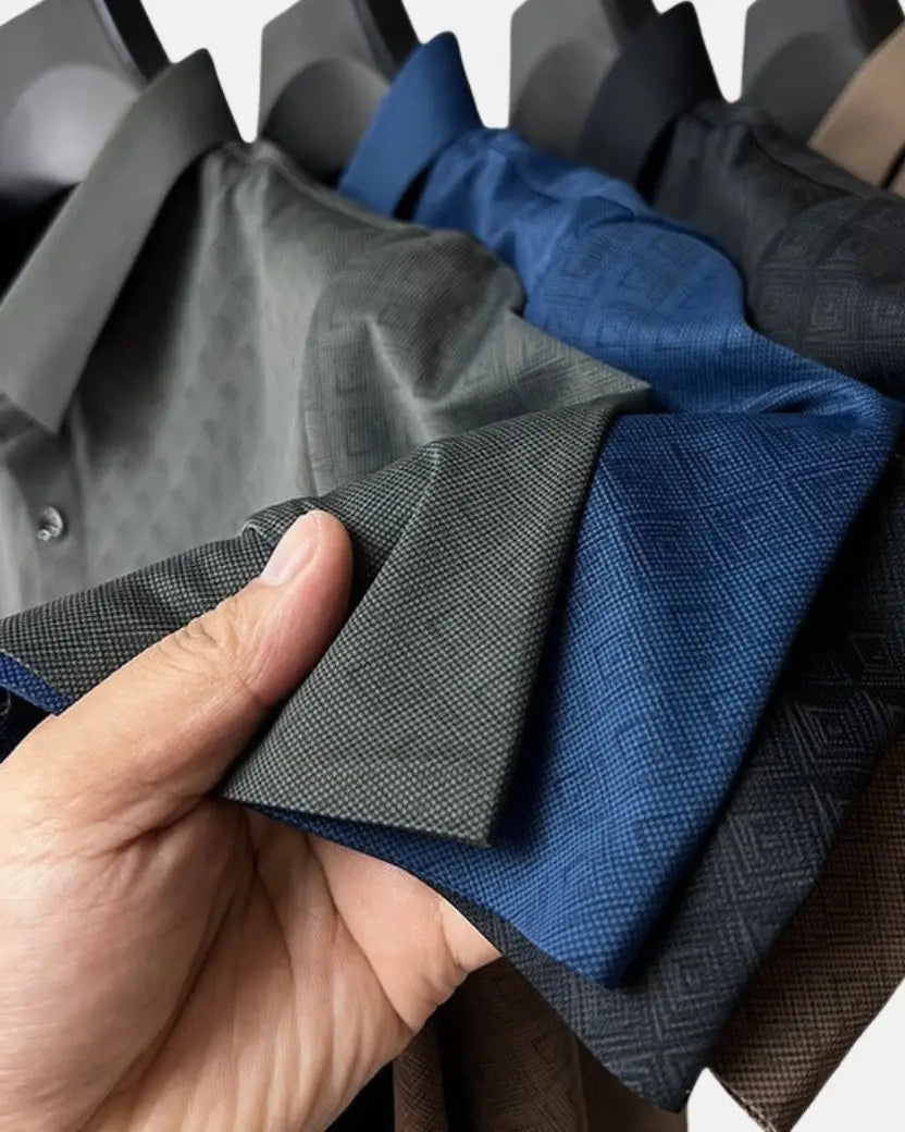 Premium Jacquard Polo for Executives