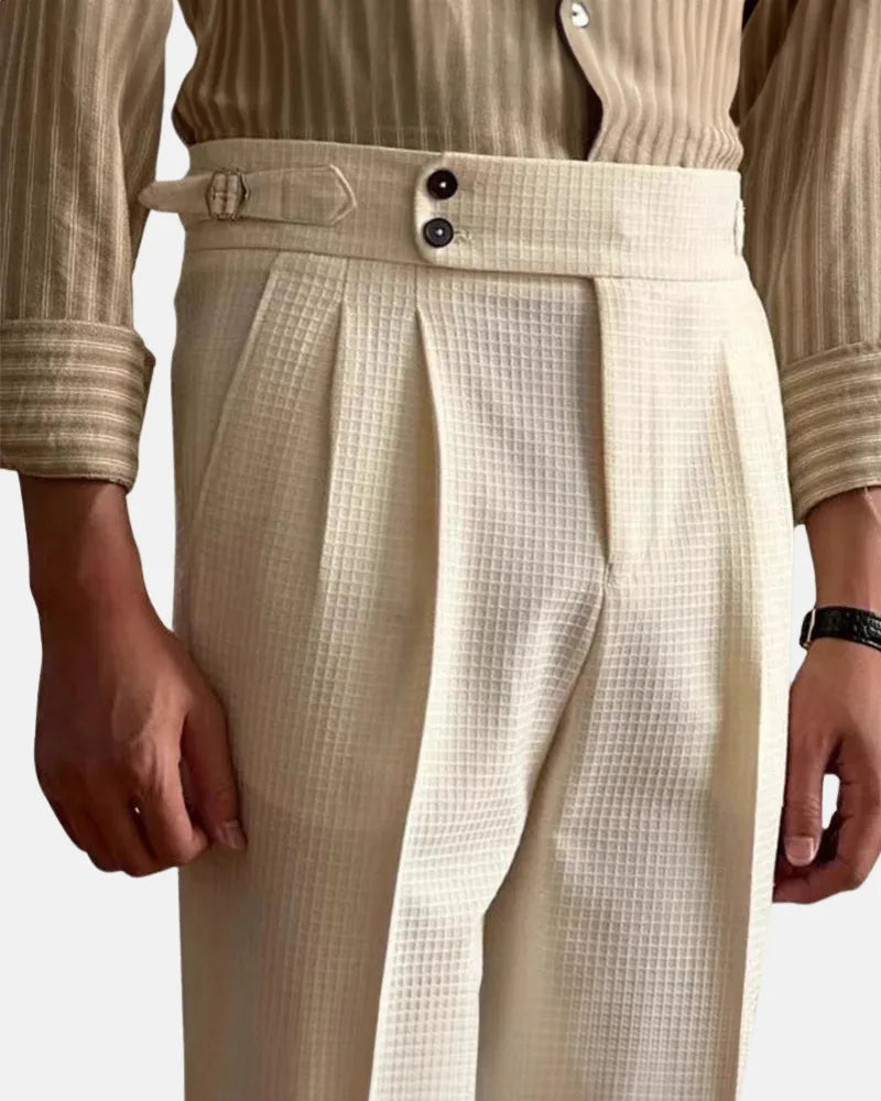 Columbus Woven Jacquard Trousers