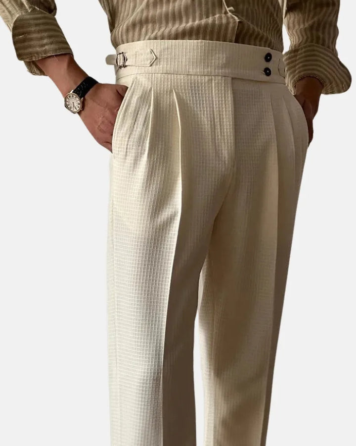 Columbus Woven Jacquard Trousers