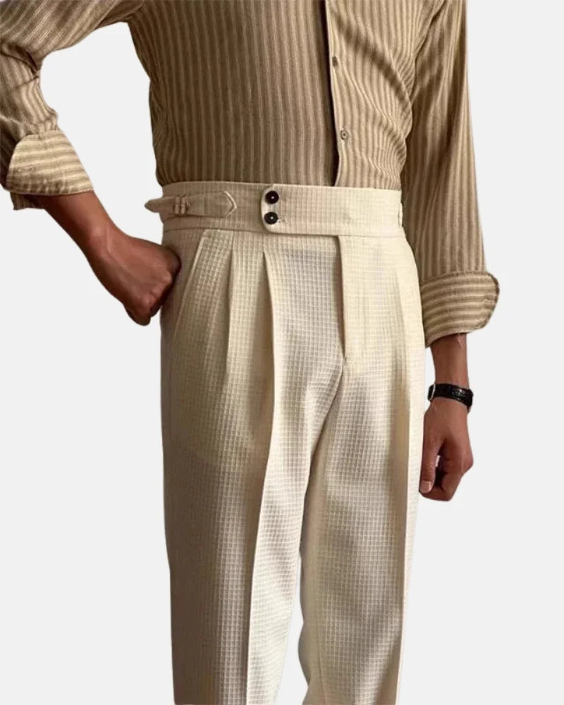 Columbus Woven Jacquard Trousers