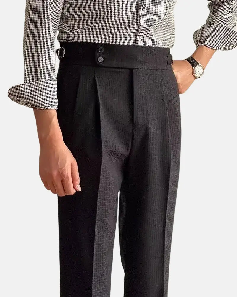 Columbus Woven Jacquard Trousers