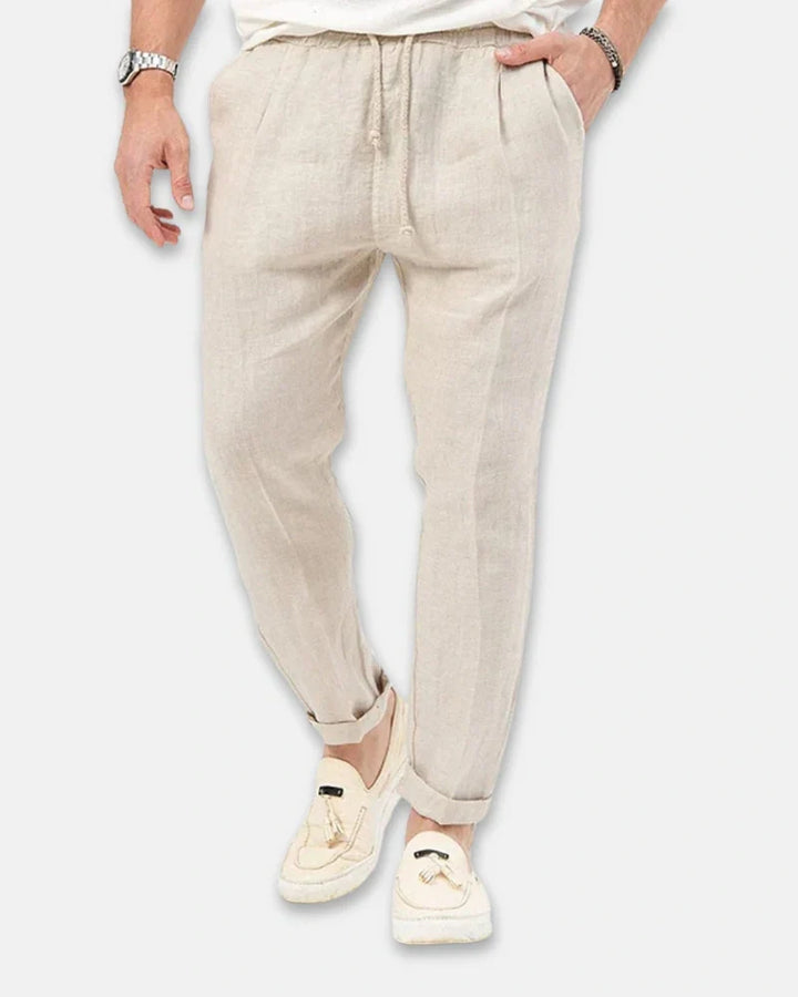 Lucien Breezy Linen Trousers