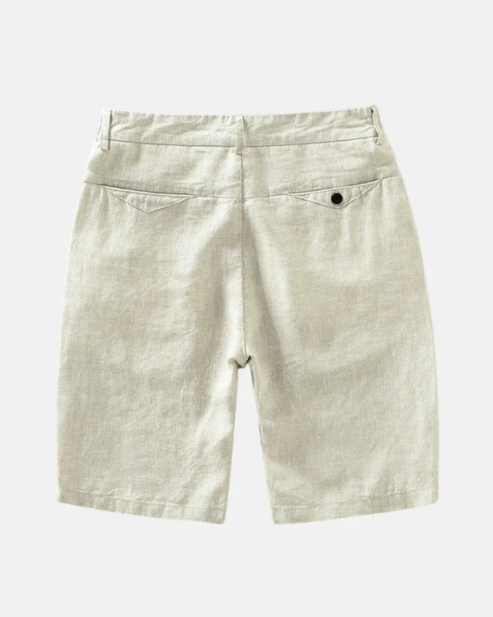 Custom-Fit Linen Shorts