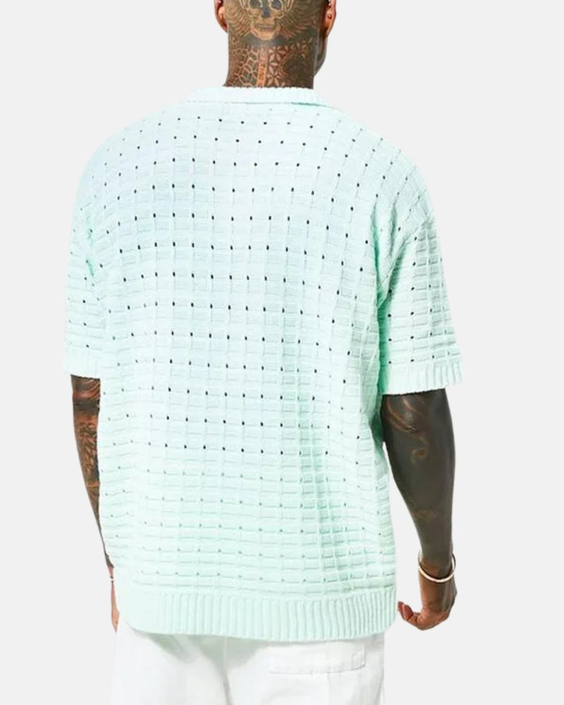 Santorini Knit Polo Shirt