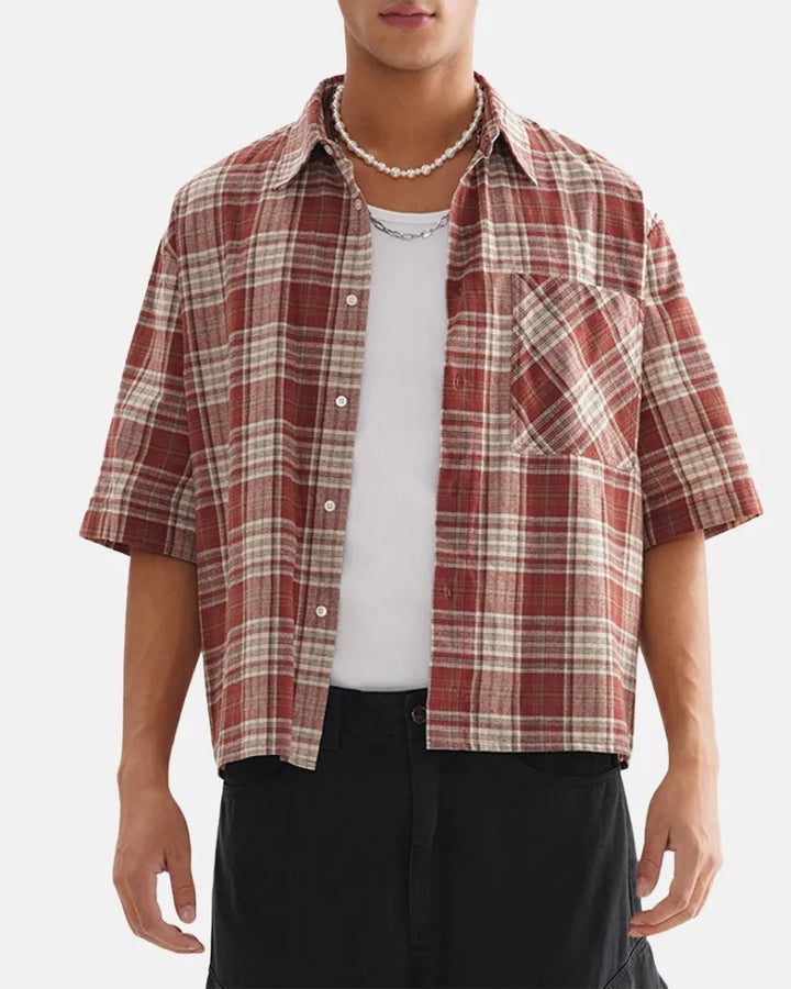 Canyon Checkered Short Sleeve Shirt