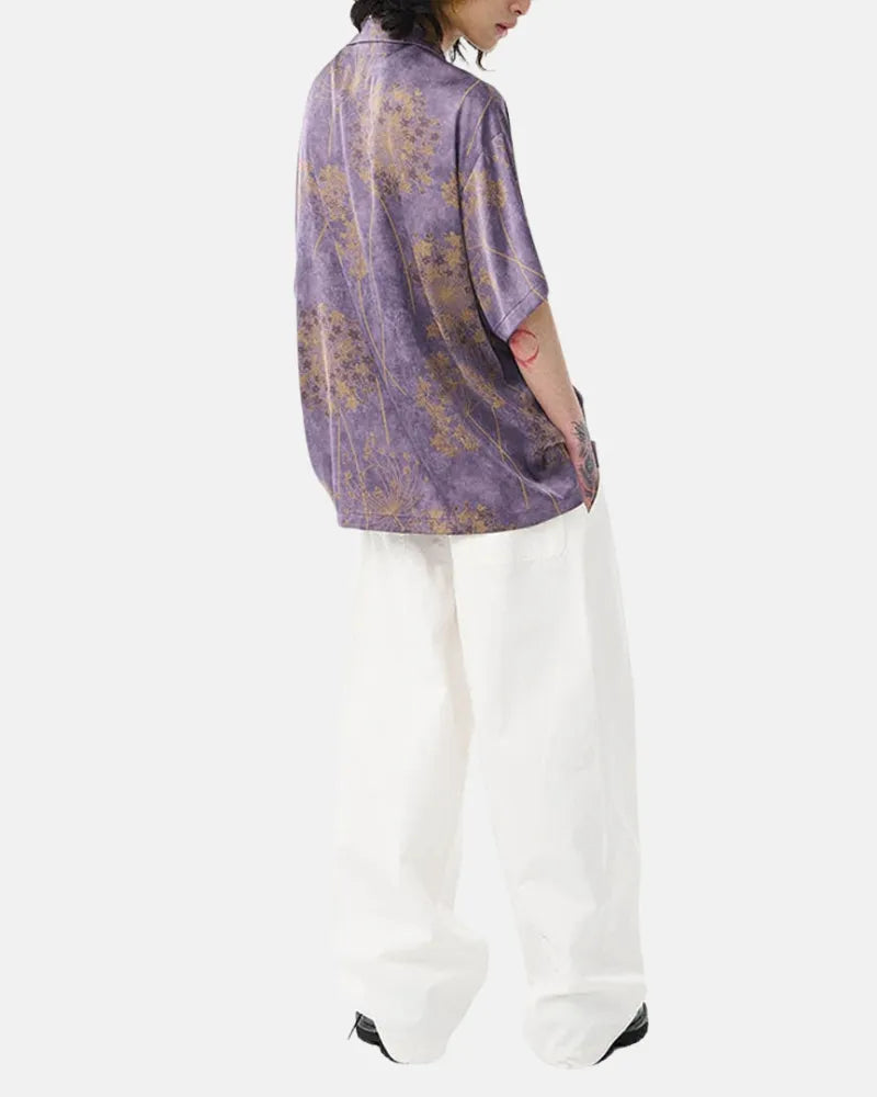 Summer Blossom Golden Shirt