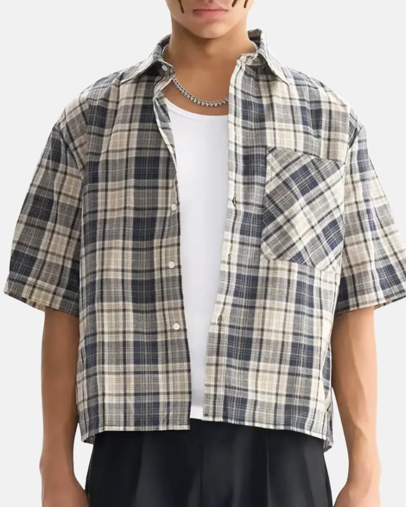 Canyon Checkered Short Sleeve Shirt