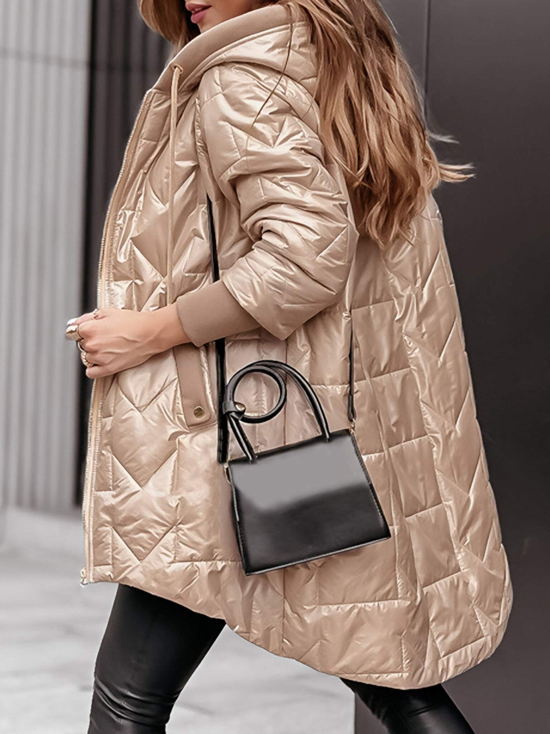 Morgan™ | Elegant Women's Winter Coat with Hood