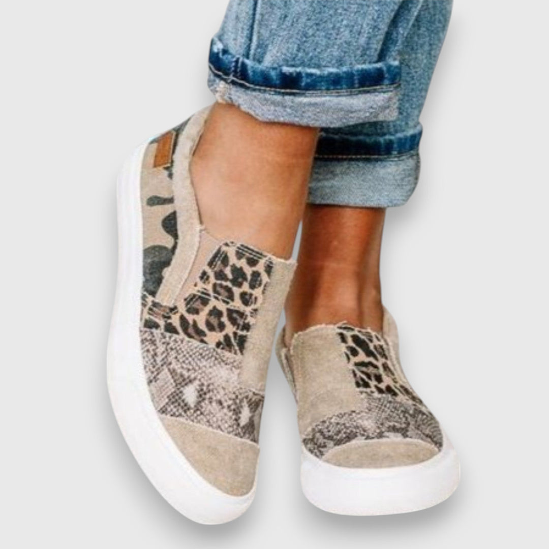 Noemi | Retro-Inspired Slip-On Sneakers