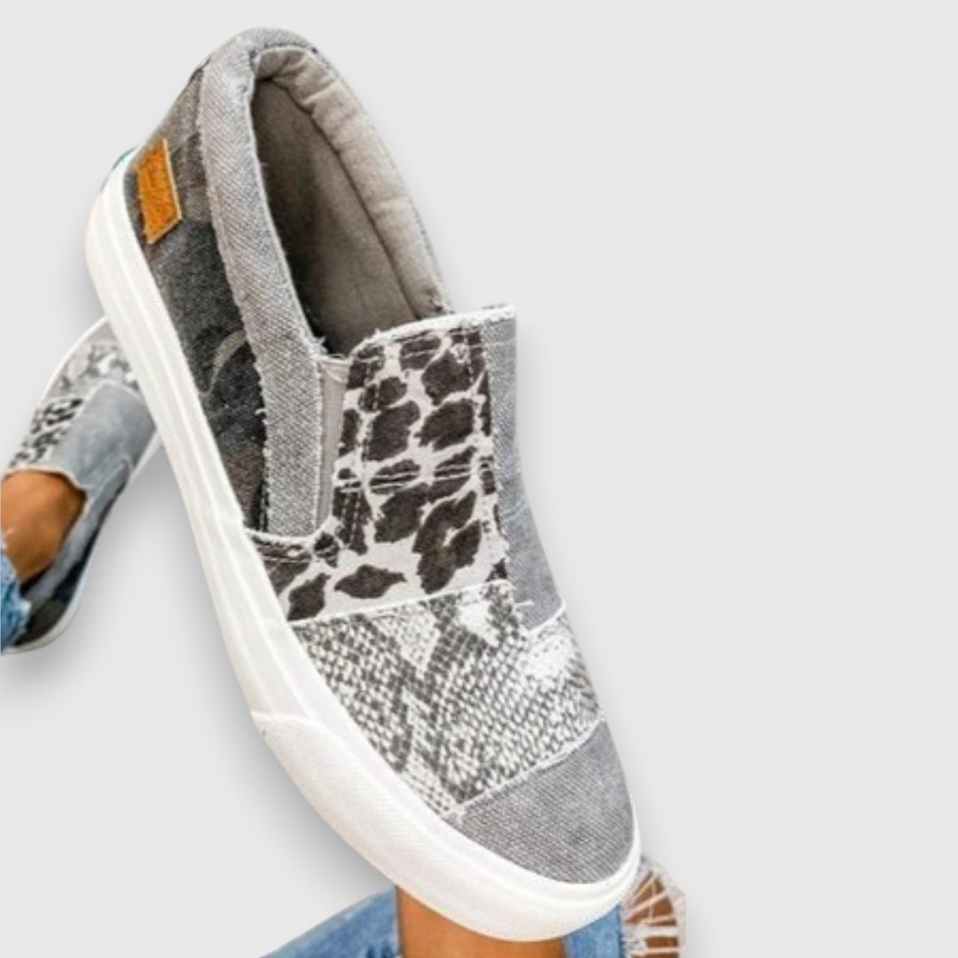 Noemi | Retro-Inspired Slip-On Sneakers