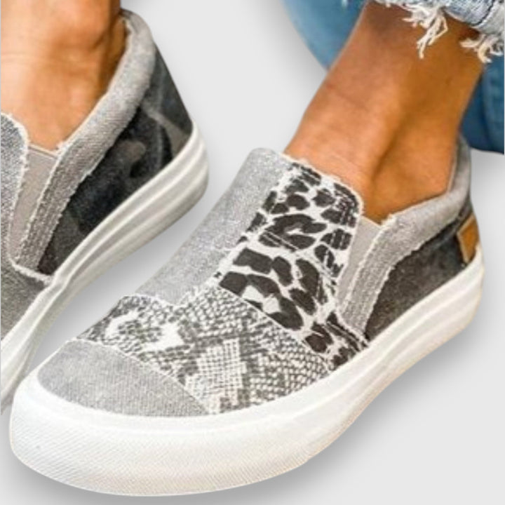 Noemi | Retro-Inspired Slip-On Sneakers