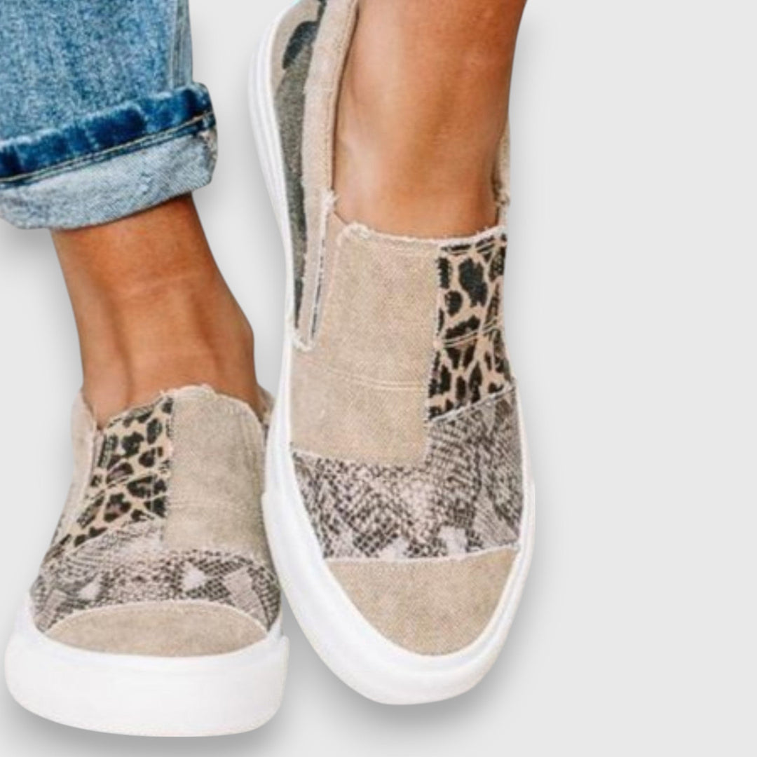 Noemi | Retro-Inspired Slip-On Sneakers