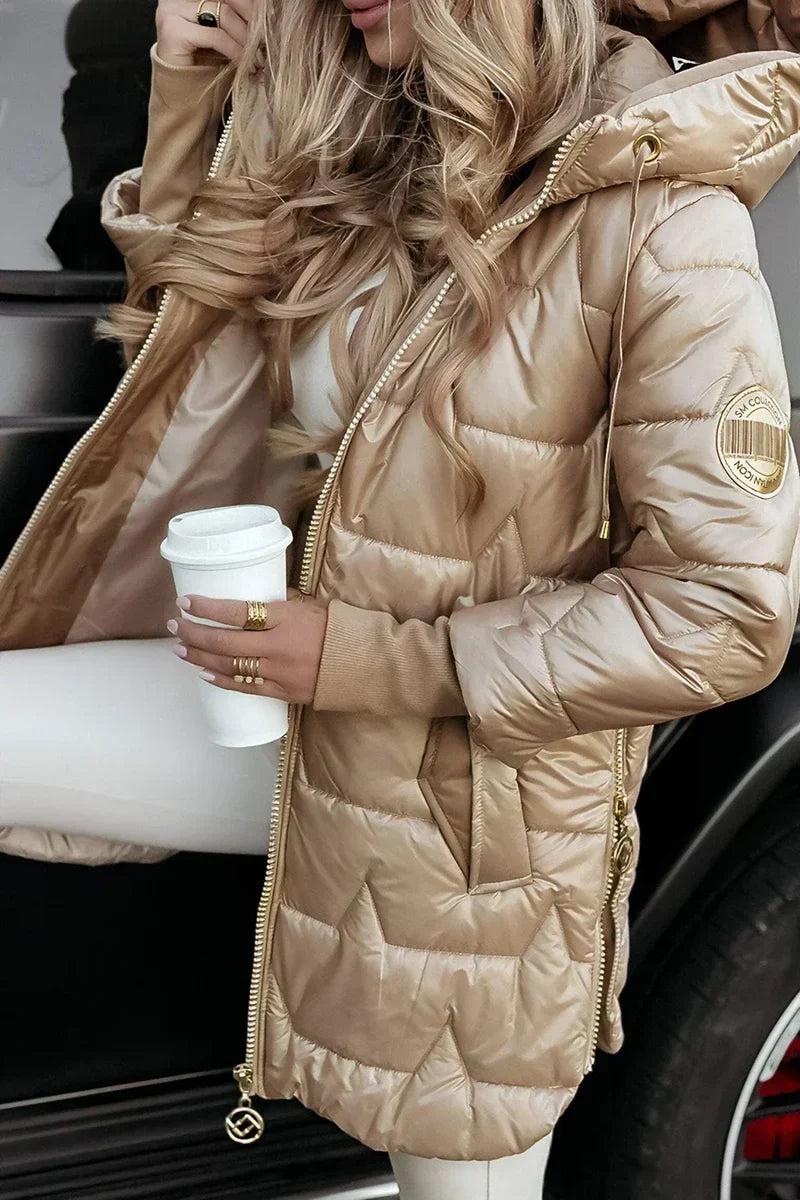 Katherine™ | Elegant Winter Coat with Hood