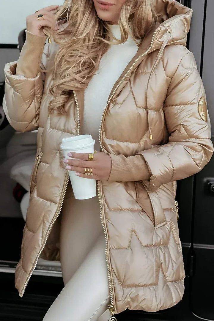 Katherine™ | Elegant Winter Coat with Hood